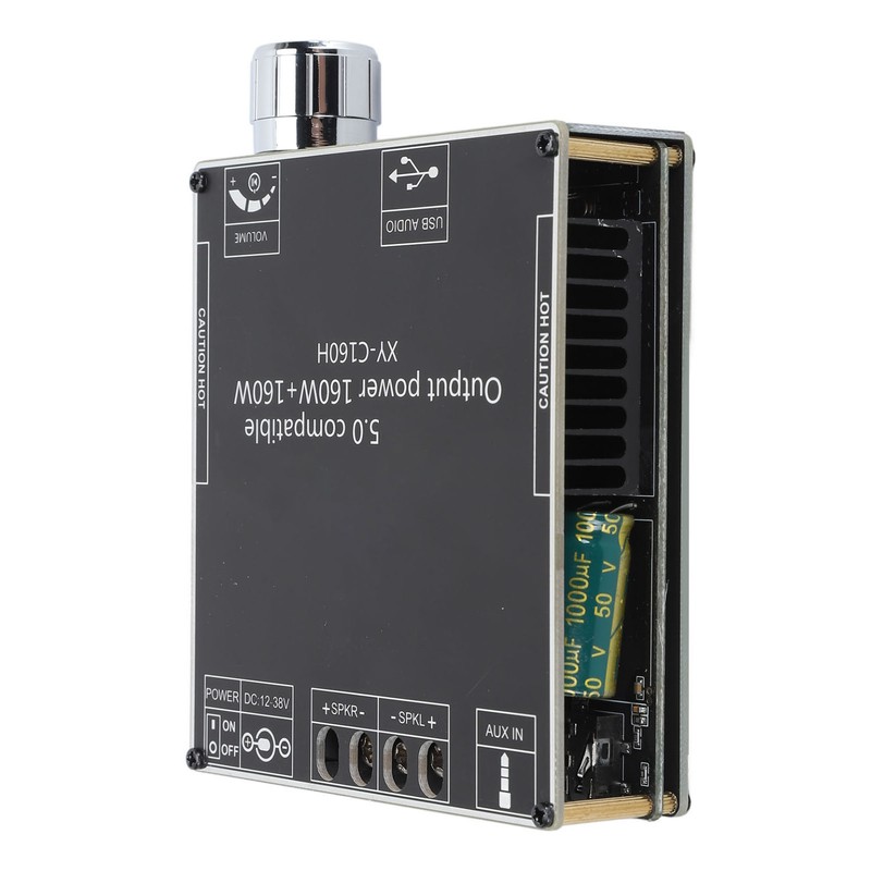 XY C160H Bluetooth Amplifier Board 2.0 Channel Stereo TDA7498E Chip