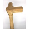 7021 Level Quarterturn with Cap, 90 Degree, 6010 Series, Hardwood