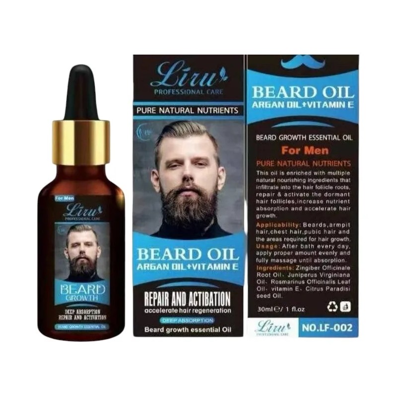 Suero Para Barba Y Bigote Crecimiento Y Mantenimiento Cítrica