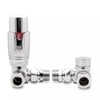 Team Controls Corner Angled Thermostatic Radiator Valves & Lockshield Valve