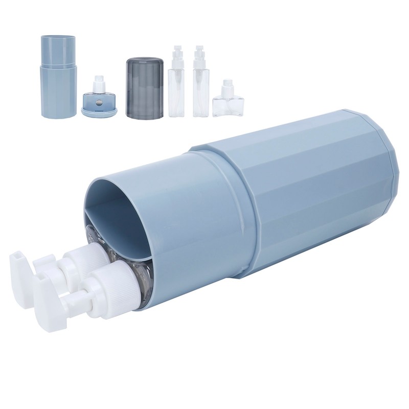 Portable Empty Container Lotion Cosmetic Bottle Kit Storage Box Refillable