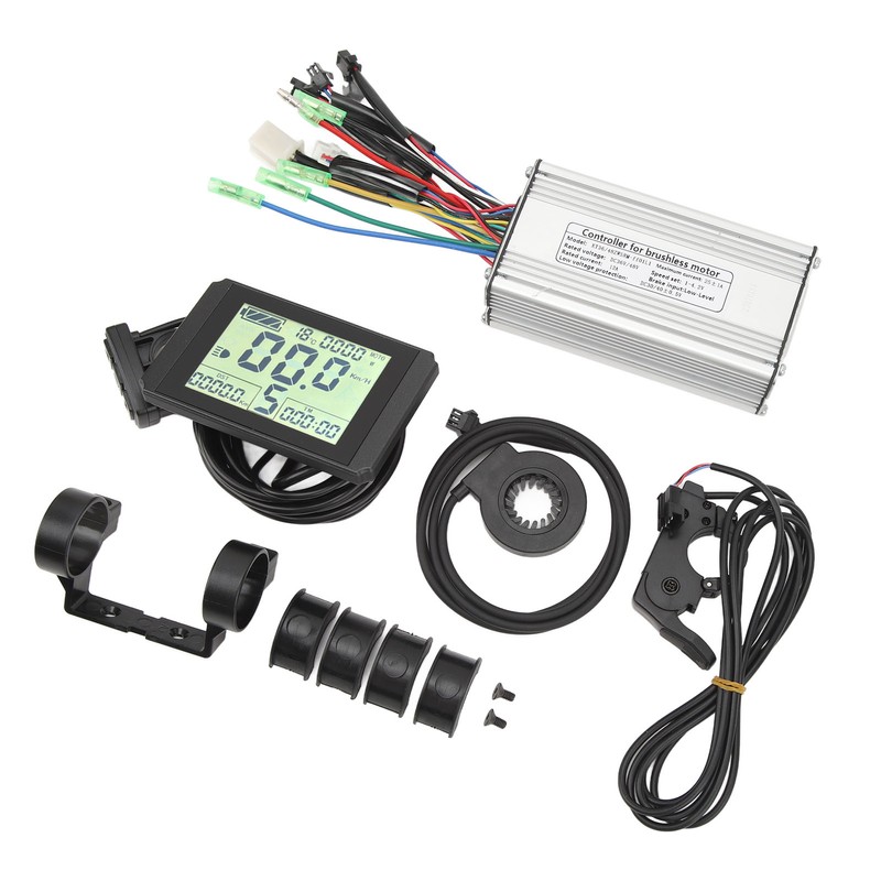 25A Square Wave Motor Controller LCD10H Display V12L Power Assisted