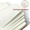 DWIYITTN A5 Spiral Notebook and Pen Set, 160 Lined Pages