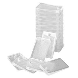 VEVOR Furniture Leveling Shims, 30 PCS 1.97 x 1.16 x 0.22 inch Non-Skid Clear Plastic Pads, Easy-to-Cut Furniture Leveler, Ideal Shim Leveler for Couch, Refrigerator, Table Legs to Avoid Wobbling