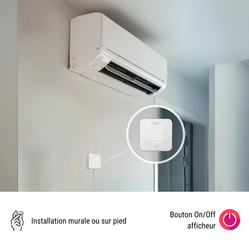 Konyks Climpac WiFi Thermostat for Air Conditioners and Air Source