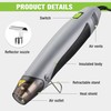 WORKPRO Heat Gun, 400W Mini Hot Air Gun with Reflector