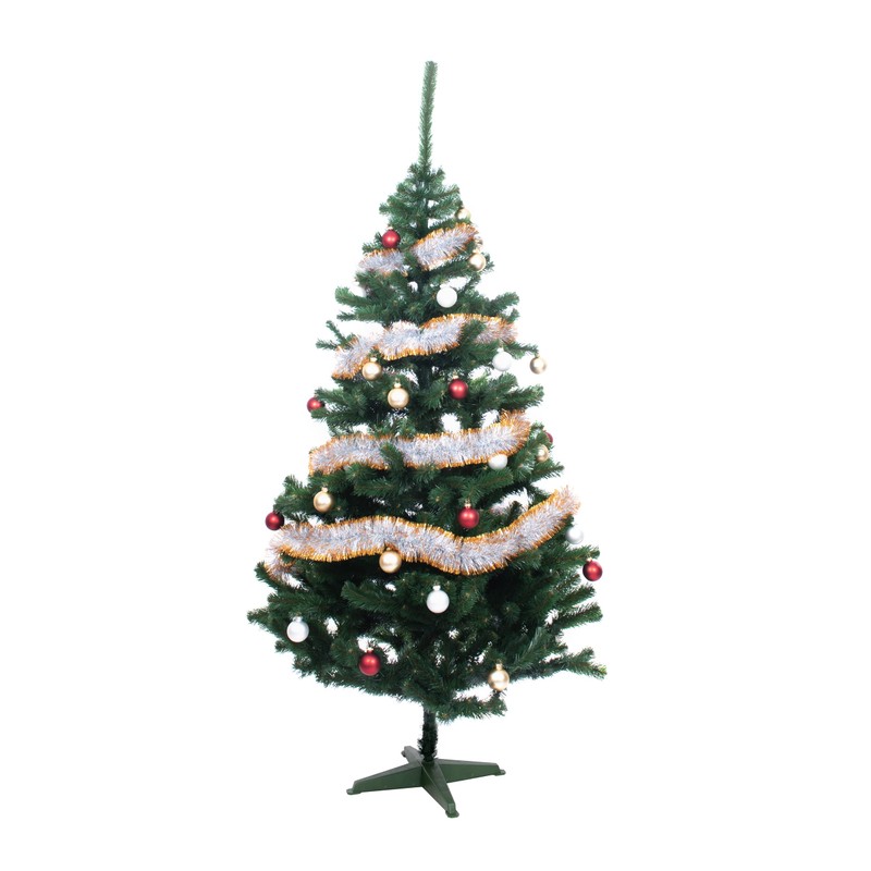DekoPrinz® Christmas Decoration Garland Tinsel Doxa Silver Gold Diameter 70