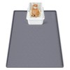 SORKUT Cat Litter Mat 34x22 Inch, Large Silicone Litter Box