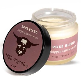 Crema De Sebo Batida Para La Piel - 100% Orgánica Y Sin Químicos - Hidratación Y Nutrición Profunda Y Duradera Para Pieles Secas Y Sensibles (Con Infu