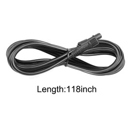 LTEODCHEW Rock Lights Extension Wire, 10ft/3M 4Pin Extension Cord Cable for 2 & 4 & 6 & 8 & 12 Pods Underglow RGB Rock Light Kit