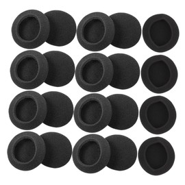 CAXUSD 46pcs Soft Replacement Sponges for Headphones Comfortable Ear Bud Cushion Covers Easy to Change Ear Pads for Enhanced Comfort and Headphone Longevity