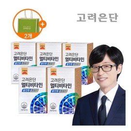 Goryeo Eundan [Korea Eundan] [5 boxes] Multivitamin All-in-one Men 60+ (1,560mg*30 tablets*5Box) / [고려은단] [5박스] 멀티비타민 올인원 맨 60+ (1,560mg*30정*5Box)
