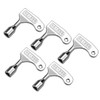 sourcing map Electrical Cabinet Key 60mm Length Zinc Alloy Elevator