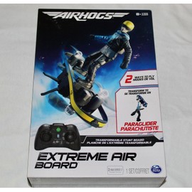 AIRHOGS Extreme Air Transformable Stunt Board 8+ Spin Master Drone ParaGlider T2