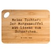 Mr. & Mrs. Panda Bamboo Chopping Board with German Text
