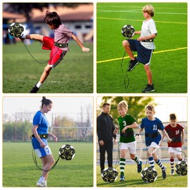 cersaty® Football Training Accessories, 5 Claw Football Training with 12 Marking Cones and 1 Ball Bag for Solo Training, Football, Volleyball