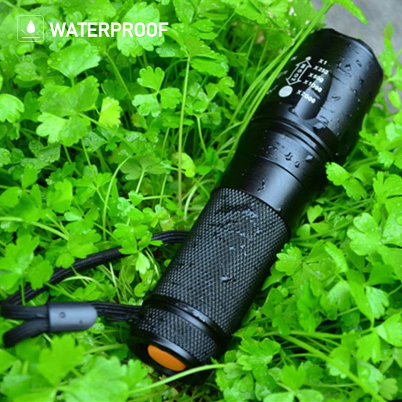 PUNLIM LED Torch Flashlight Super Bright 5 Modes Waterproof Tactical
