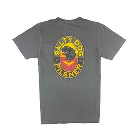 Salty Dog Pilsner Dog T-Shirt (US, Alpha, XX-Large, Regular, Regular, Pepper)