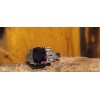 Amethyst Cushion Cut Lab Created Amethyst Cocktail Ring CZ Accents