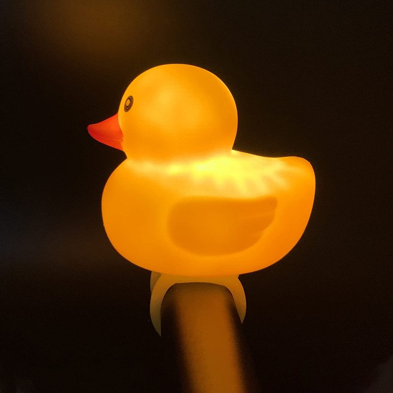 Duck Bike Bell Rubber Duck Bicycle Bell and Headlight Bike
