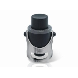 Vin Bouquet Pump and Stopper Champagne Metal Stopper and Pump, Multicolour, 13665