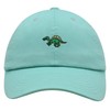 JPAK Dimetrodon Dinosaur Premium Dad Hat Embroidered Cotton Baseball Cap