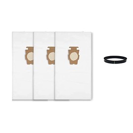 MaxLLTo Set of 3 Replacement Style F Cloth Bag Vacuum Cleaner Bag Plus 1 Belts Compatible for Kirby G3 G4 G5 G6 G7 G8 G9 G10 G11 G12 Vacuum Ultimate G Ultimate G Diamond