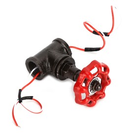 Diydeg Steampunk Lamp Switch, 1/2 Inch Stop Valve Easy to Install Durability for Vintage for Home for Water Pipe Lamp for Living Room