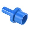 sourcing map PVC Pipe Fitting 10mm Barbed x 20mm OD