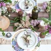 Paper Placemats Disposable 50 Pack Hydrangea Placemats 13.4 Inch Hydrangea