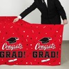 Gatherfun Graduation Party Decorations, Gongrats Grad Tablecover for Graduation Party
