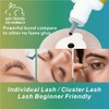 MILKLEAR Lash Cluster Glue Waterproof Long Lasting 2-3 Weeks, Eyelash