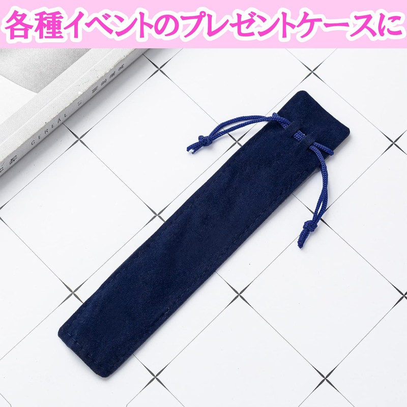 clowin Pen Wrapping Gift Bag Velvet Pen Holder 1 Piece