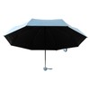 Sun Umbrella Mini Compact Sky Blue Foldable Umbrella for Sunny