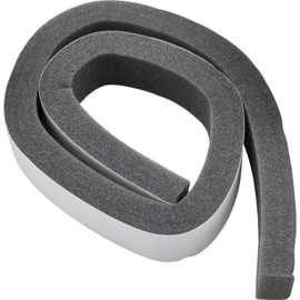 Speedway Motors Heater Sealing Foam Strip 3 Ft Roll, 3/4 Inch Thick x 1-1/4 Inch Wide Self Adhesive Weatherstrip for Automotive Heaters, Ducting and Air Leak Sealing