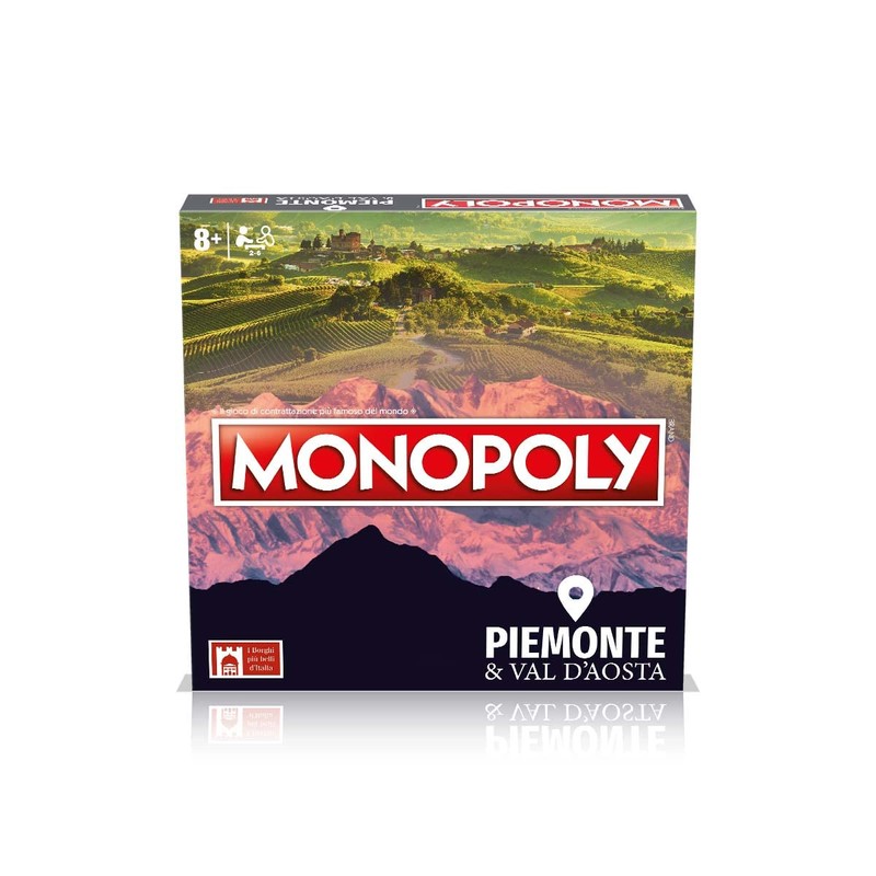 Hasbro, Monopoly, The Villages of Italy Piedmont and Val d'aosta