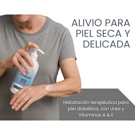Diabest 500ml. | Crema para Pies Agrietados y Piel Muy Seca - con Urea y Vitamina E – Suaviza Talones, Codos y Piernas