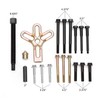 OEMTOOLS 27187 Harmonic Balancer Puller Kit, Removes Harmonic Balancers, Dampers,