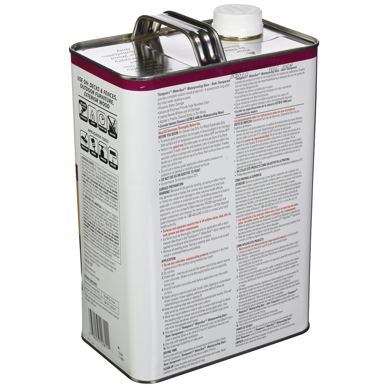 THOMPSONS WATERSEAL TH.042811-16 Semi-Transparent Waterproofing Stain, Harvest Gold