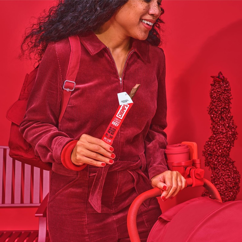 Chomps Original Beef Jerky Snack Sticks, 8pk