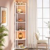 Tribesigns 6 Tier Corner Shelf, 70.9 Inch Tall Corner Bookshelf