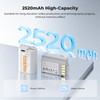 K&F CONCEPT 2520mAh DMW-BLK22 Battery, 2-Pack USB-C 2.5H Full Charged