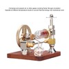 Adjustable Speed Stirling Engine Model Hot Air External Combustion Engine