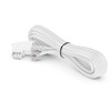 deleyCON 10 m Telephone Cable, TAE-F Plug to RJ11 Plug,