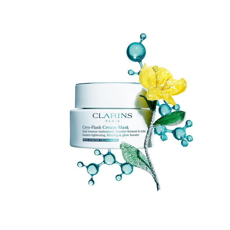Clarins 클라랑스 크라이오 플래시 크림 마스크 75ml (+ 마스크 브러쉬)