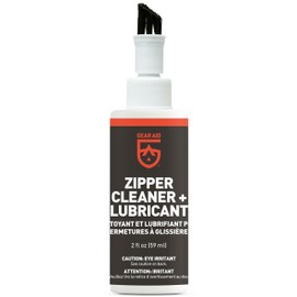 GEAR AID Zipper Cleaner and Lubricant for Wetsuits, Tents and Bags, 2 fl oz