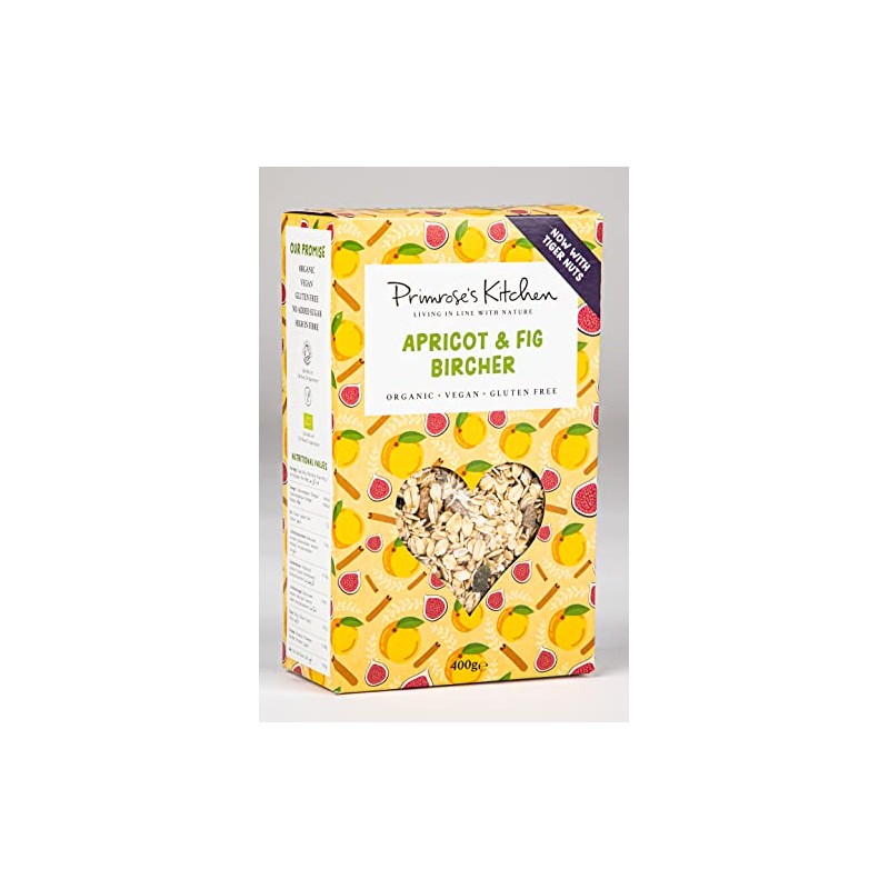Primroses Kitchen Organic Fig & Apricot Bircher 300 g