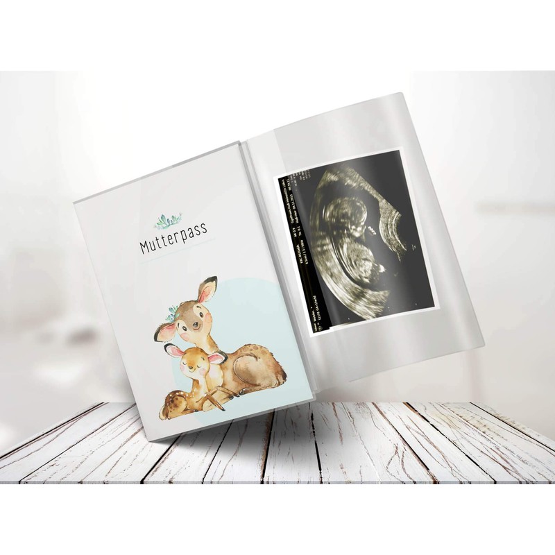 OLGS Maternity Log Cover 3-Piece "Hab dich lieb" | Baby