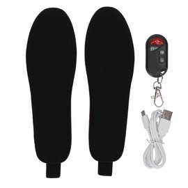 Heated Insoles 3 Levels Temperature Breathable Comfortable 41 to 46 Size Heating Electric Insoles for Men Women Ourdoor