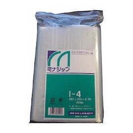 ミナ チャック付ポリエチレン袋 「ミナジップ」 MZI4